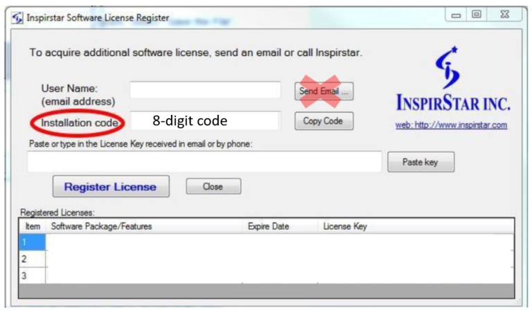 Innomarstart Access Code Inspirstar Software | MEND Technology