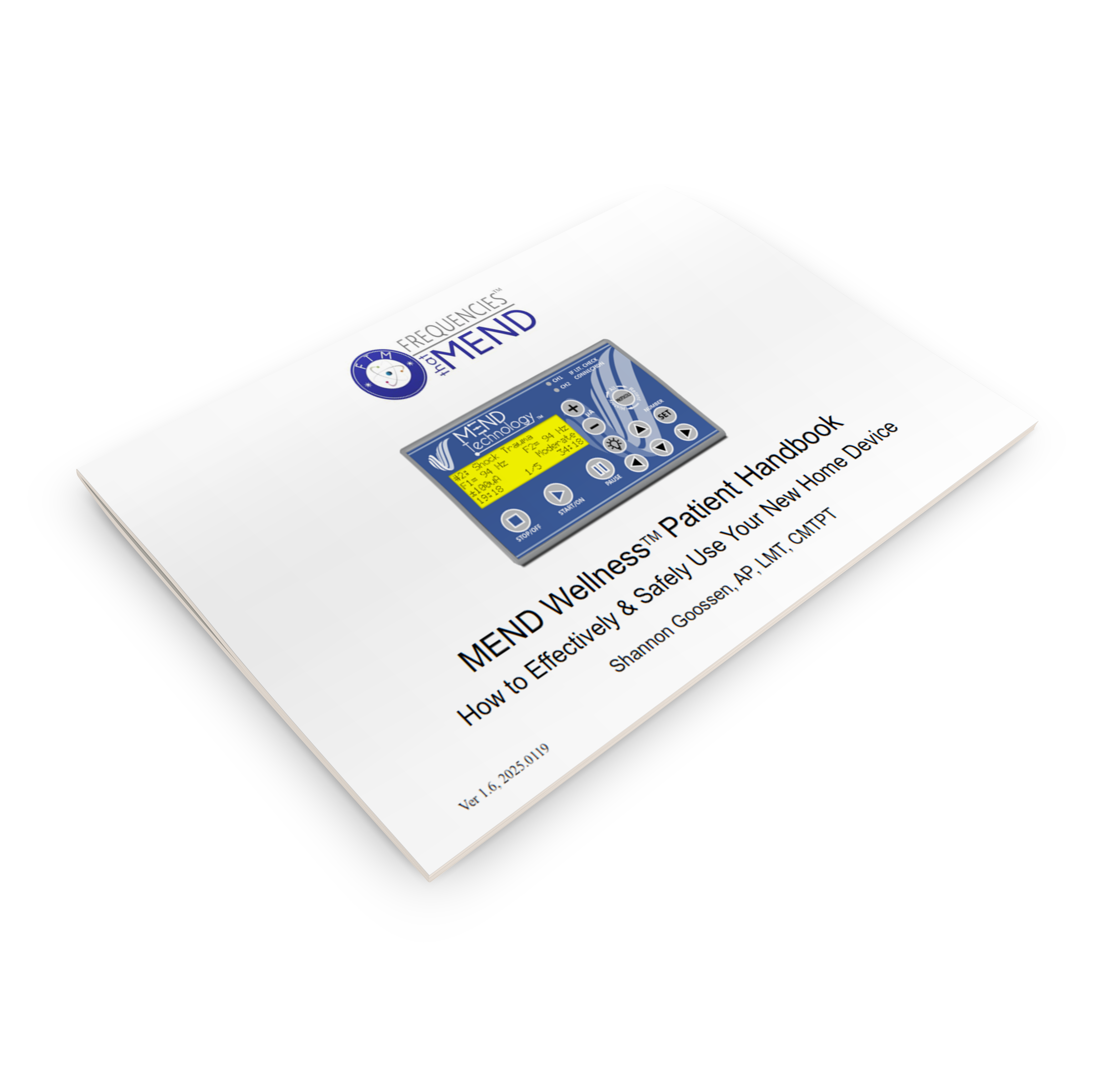 Booklet – MEND Wellness Patient Handbook